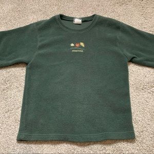 Vintage 90s Maine Fundy Fall Fleece Sweater - Sz S